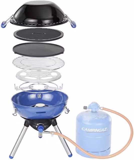 Campingaz Tabletop Gas Grill Stove with Piezo Ignition in Black