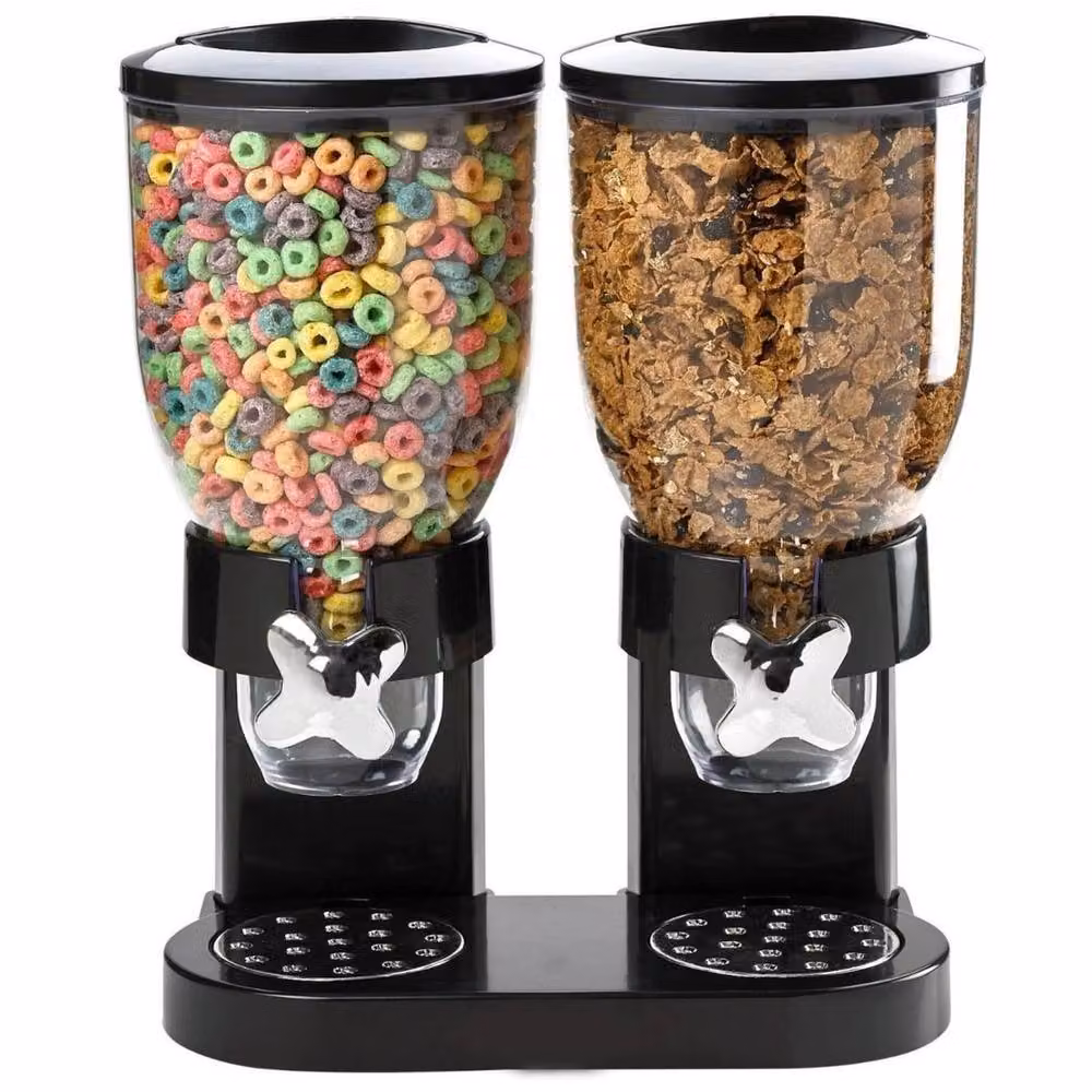 Spetlek Black Cereal Dispenser for Breakfast – 3