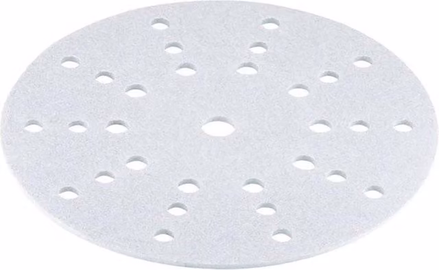 Flex Power Tools Non-Orbital Sandpaper Discs, P100, 225mm, 12 Pack, White