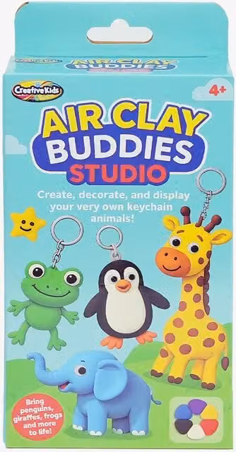 Creative Kids Air Clay Buddies Studio Kit in Multicolour