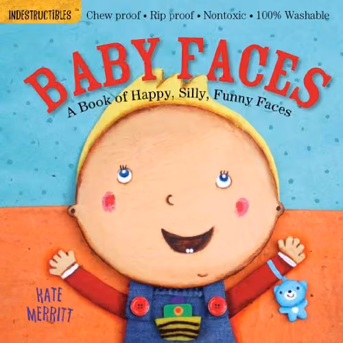Indestructibles Baby Faces Multicolour Board Book by Workman Publishing