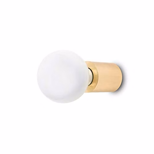 Netlighting Ten Copper Wall Light with E27 Bulb Socket – 1