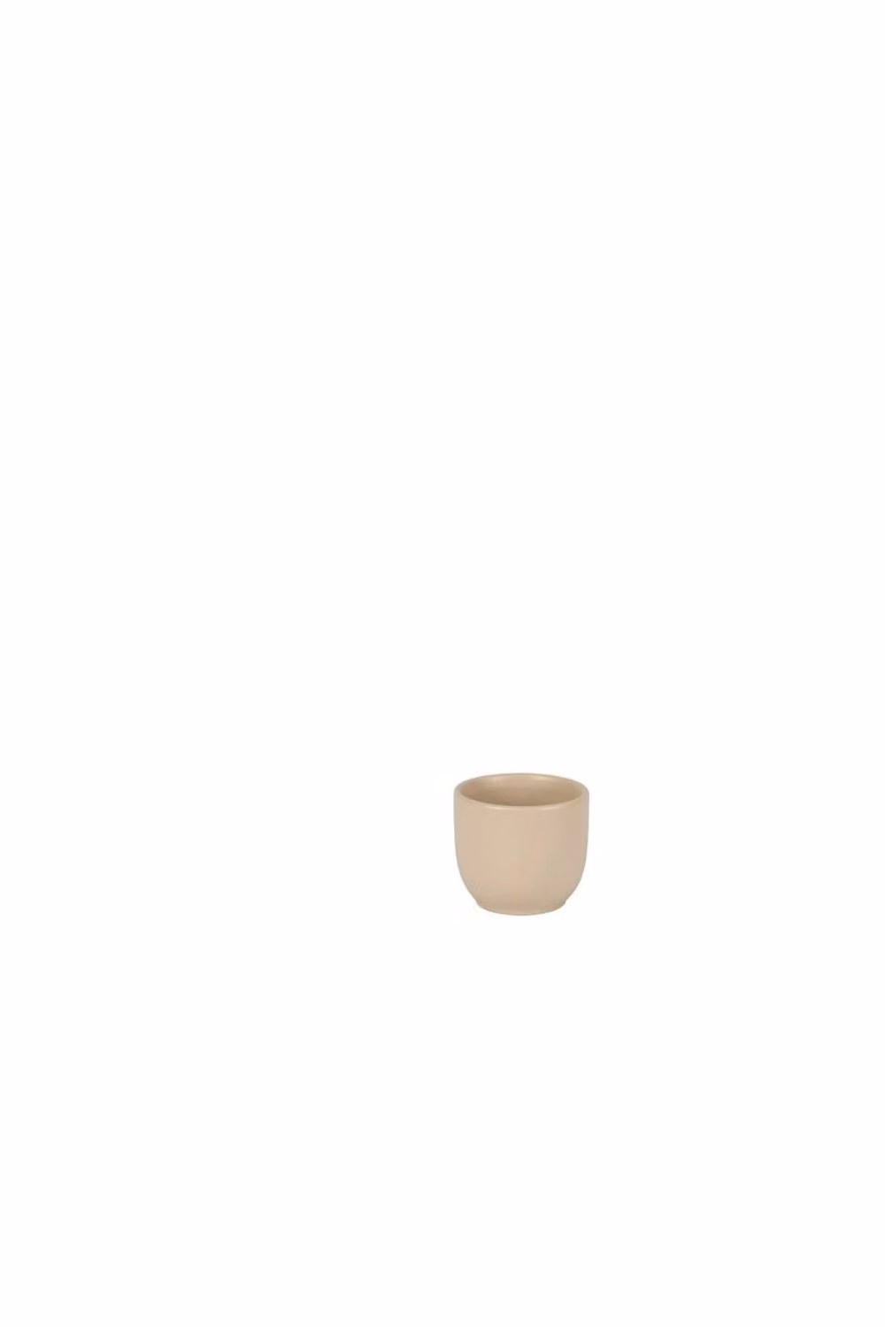 KDMD Hortus Cairo Decorative Ceramic Tabletop Pots, 5 Pack, Beige, W: 8 cm, D: 7 cm – 2