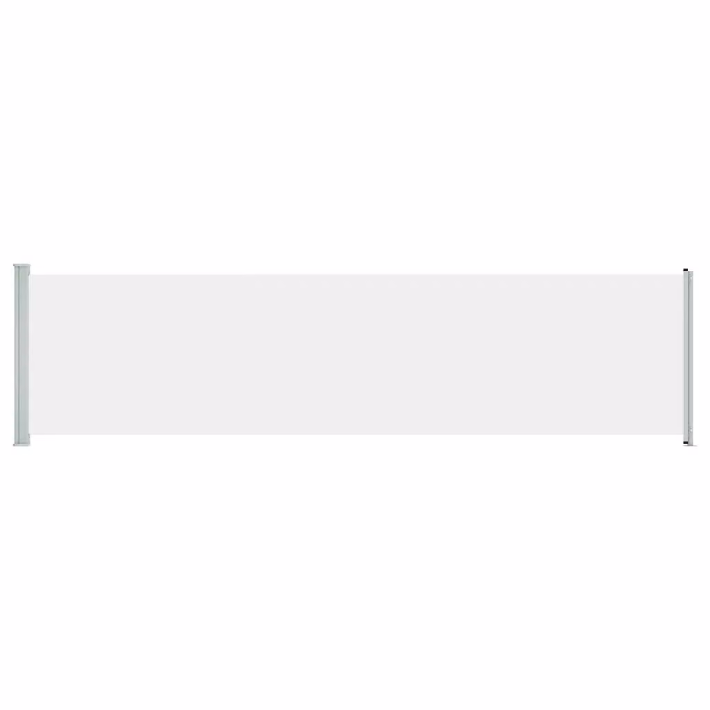 Berkfield Home Patio Retractable Side Awning in Beige, W/H: 160 x 600 cm – 2