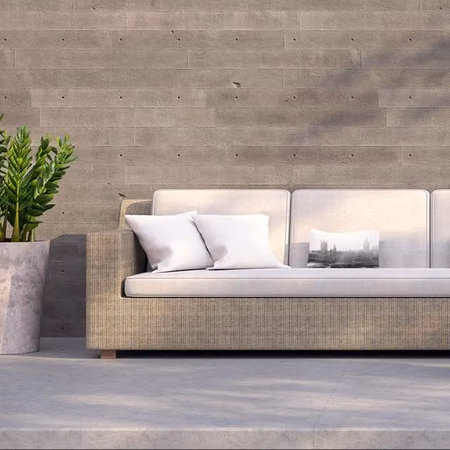 Benjamin Tate Design Calming Ben Outdoor Cushion in Black