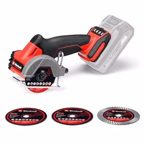 Einhell Professional 18V Power X-Change Cordless Cut-Off Grinder, 76mm, Red