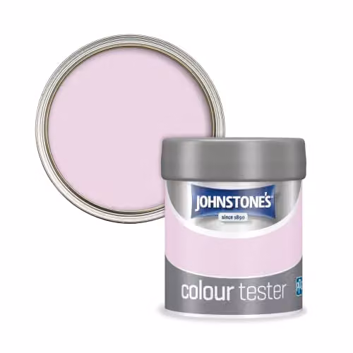 Johnstone's Colour Sample Tester Pot in Baby Blossom Pink, 75ml