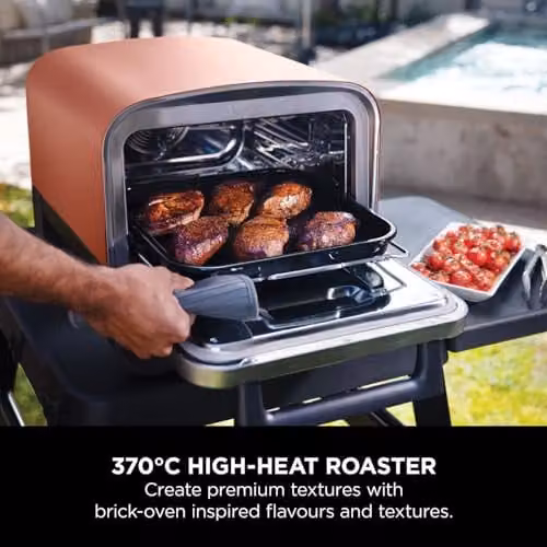 Ninja Woodfire Electric Outdoor Pizza Oven, Orange, OO101UK – 4