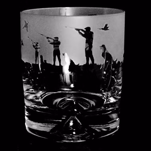 Milford Collection Animo Whisky Tumbler Glass in Transparent