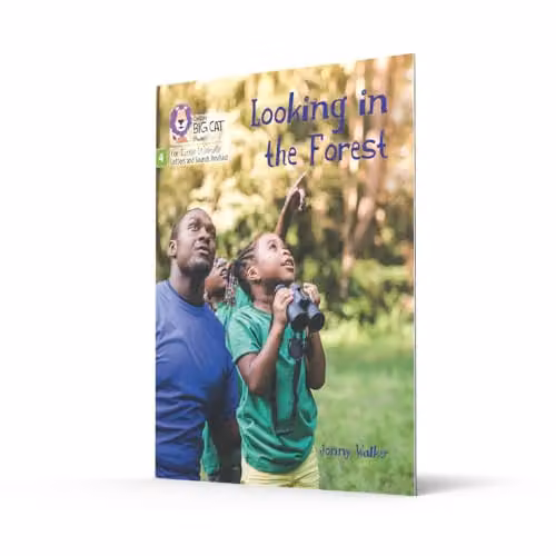 Collins Looking in the Forest: Phase 4 Set 2 Stretch and Challenge Big Cat Phonics for Little Wandle Letters and Sounds Revised Multicolour Paper Book – 2