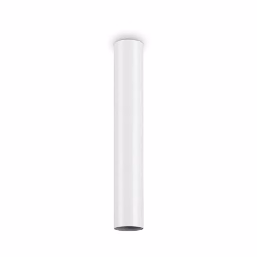 Ideal Lux Look White Surface Mounted Cylinder Ceiling Lamp with GU10 Socket