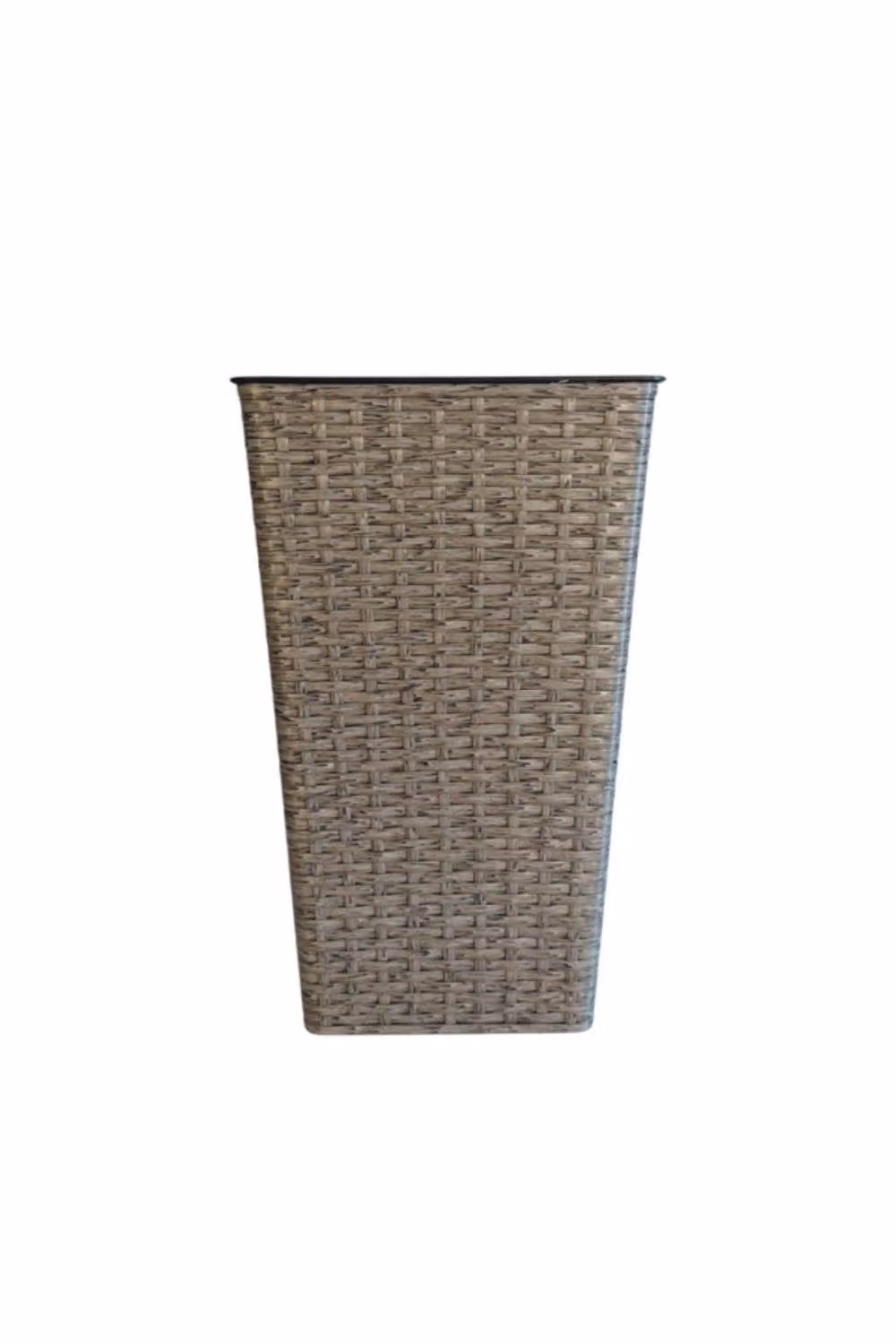 KDMD Grey Rattan Effect Tall Plastic Planter Tub – 2