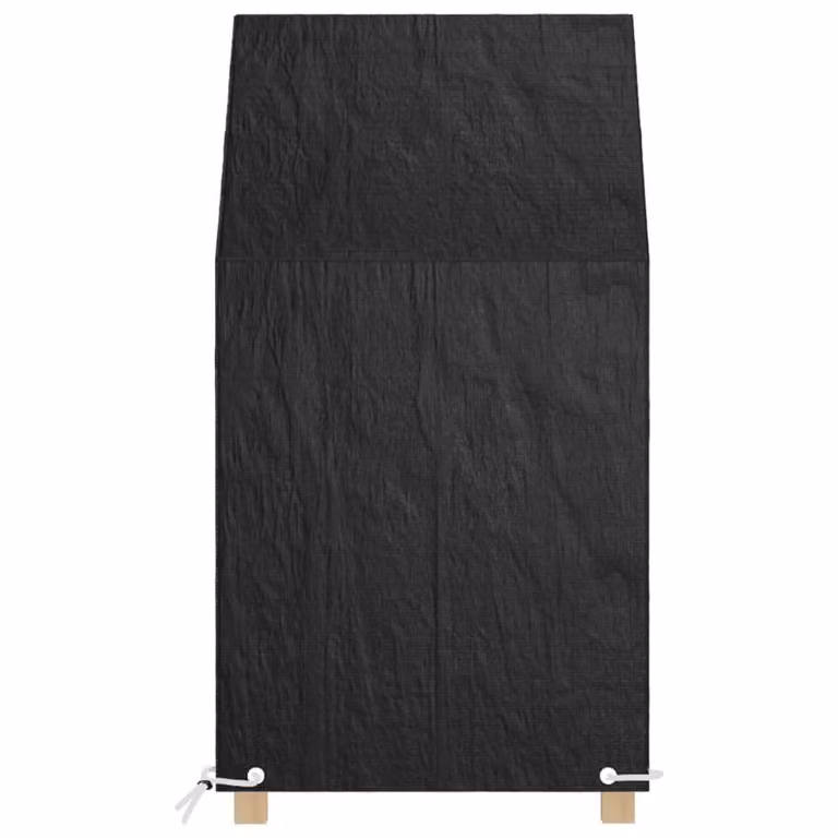 Berkfield Home Water-Repellent Dining Chair Cover in Black, W/D/H: 65 x 65 x 80/120 cm