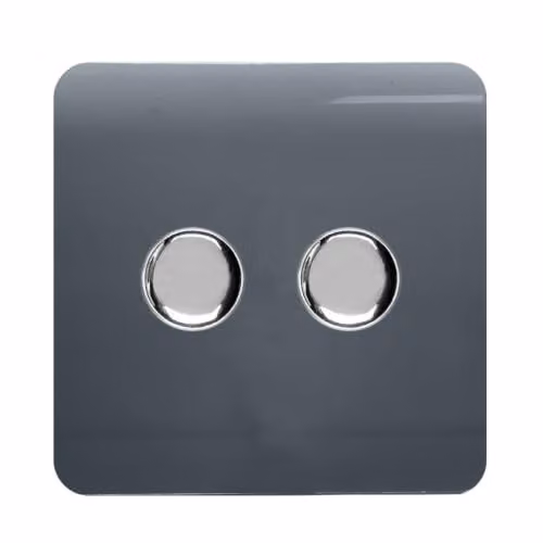 Trendi Modern LED Dimmer Switch, Grey – 1