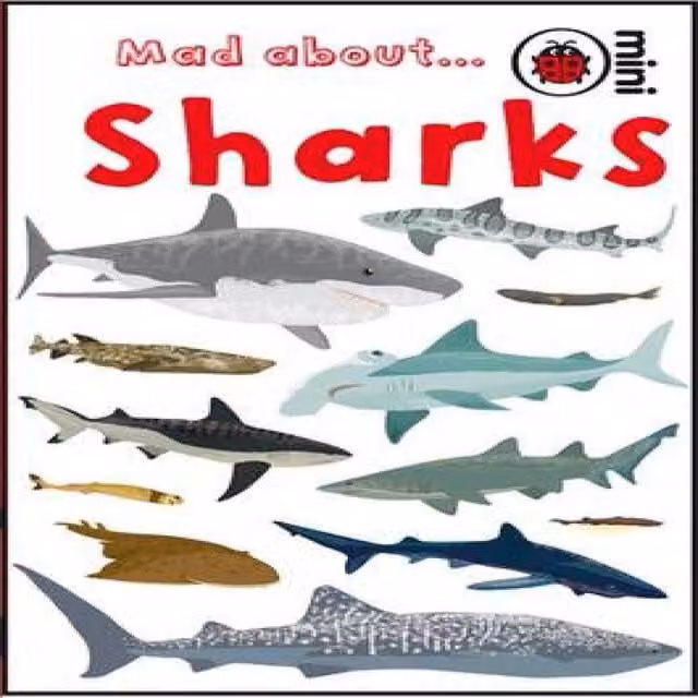 Ladybird Mad About Sharks Hardback Book, Multicolour