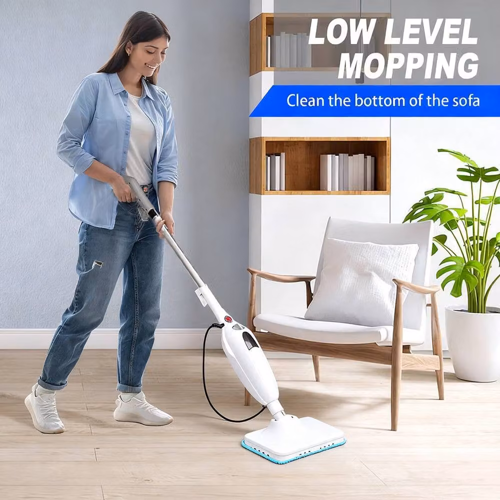 Ventryn 12-in-1 White Steam Mop and Carpet Cleaner – 4