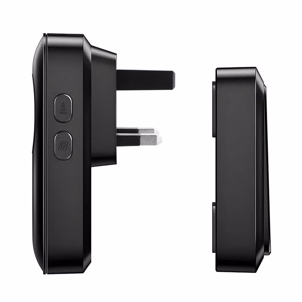 Nordara B Wireless Doorbell with 1 Receiver, Black – 5