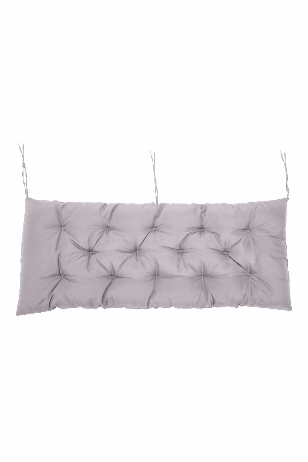 Living and Home Waterproof Bench Seat Cushion in Light Grey, W/D: 120 x 50 cm