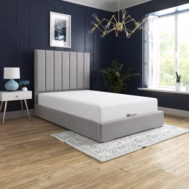 Pureflex DS Living Orthopaedic Memory Foam Mattress, White, W: 75 cm, D: 190 cm, H: 25.4 cm