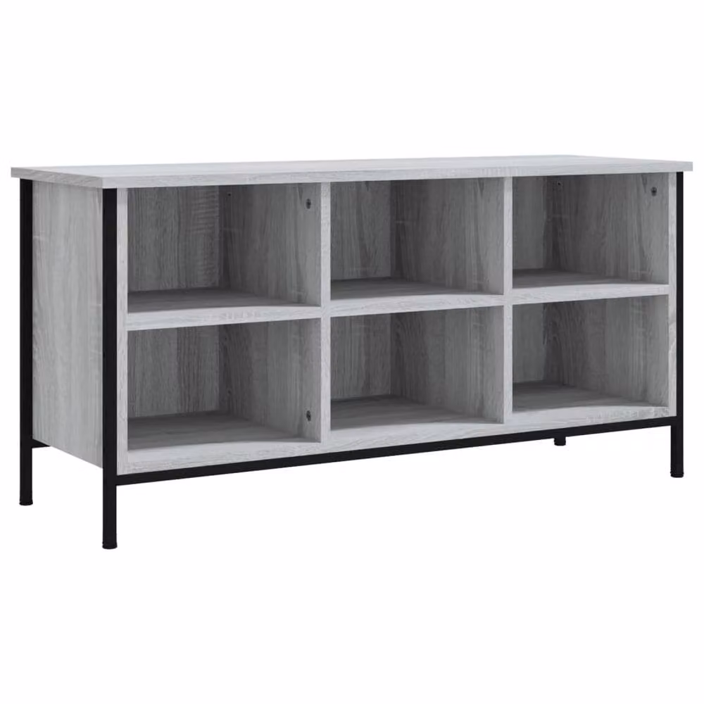 Berkfield Home Grey Sonoma Shoe Cabinet, W/D/H: 100 x 35 x 50 cm – 2