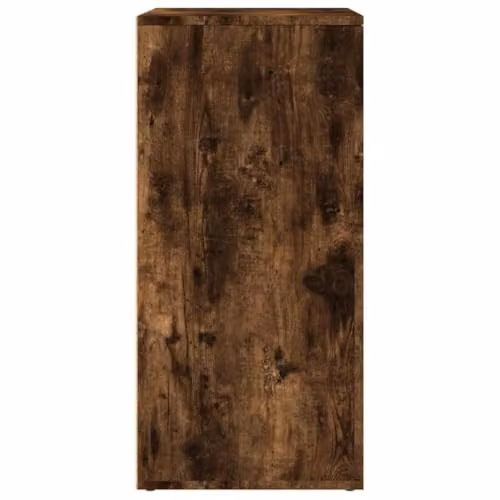 vidaXL Modern Smoked Oak Sideboard in Brown, W/D/H: 79 x 38 x 80 cm – 5