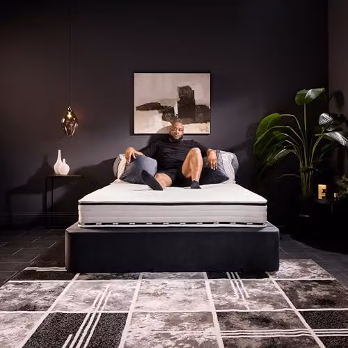 Jay-Be Flex Ultra Firm Bonell Spring Mattress in White, W/D/H: 135 x 190 x 21 cm – 5