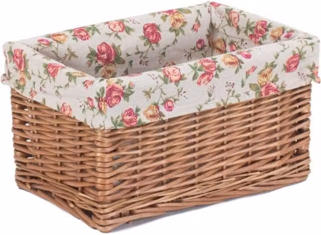 Red Hamper in Brown, Diameter: 33 cm, Weight: 3 kg