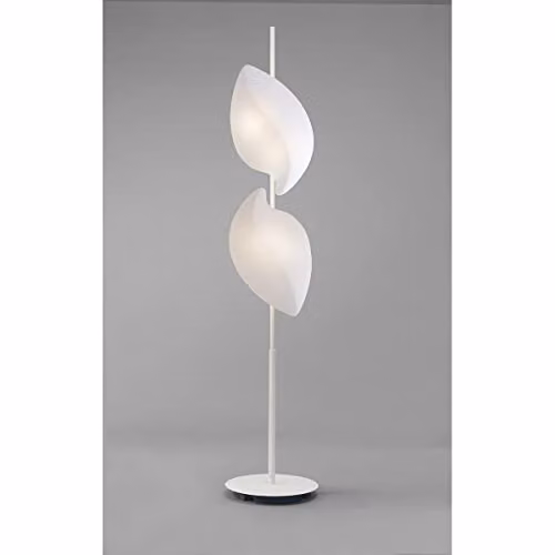 Netlighting Natura 4-Light E27 Outdoor Floor Lamp, Matt White and Opal White, IP44 Rated – 2