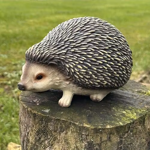 Animal Crackers Hedgehog Figurine in Grey-green and Brown, W/D/H: 13.0 x 13.0 x 13.0 cm – 1