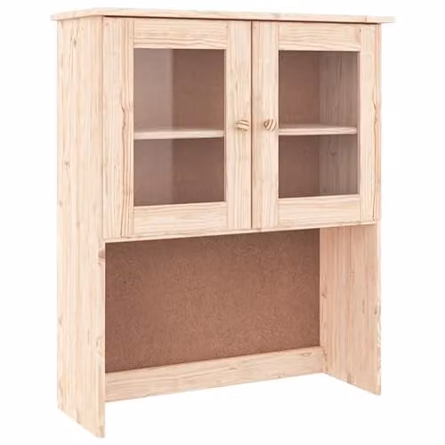 vidaXL ALTA Dresser Top in Natural Untreated Solid Pine, W/D/H: 77 x 30 x 92 cm