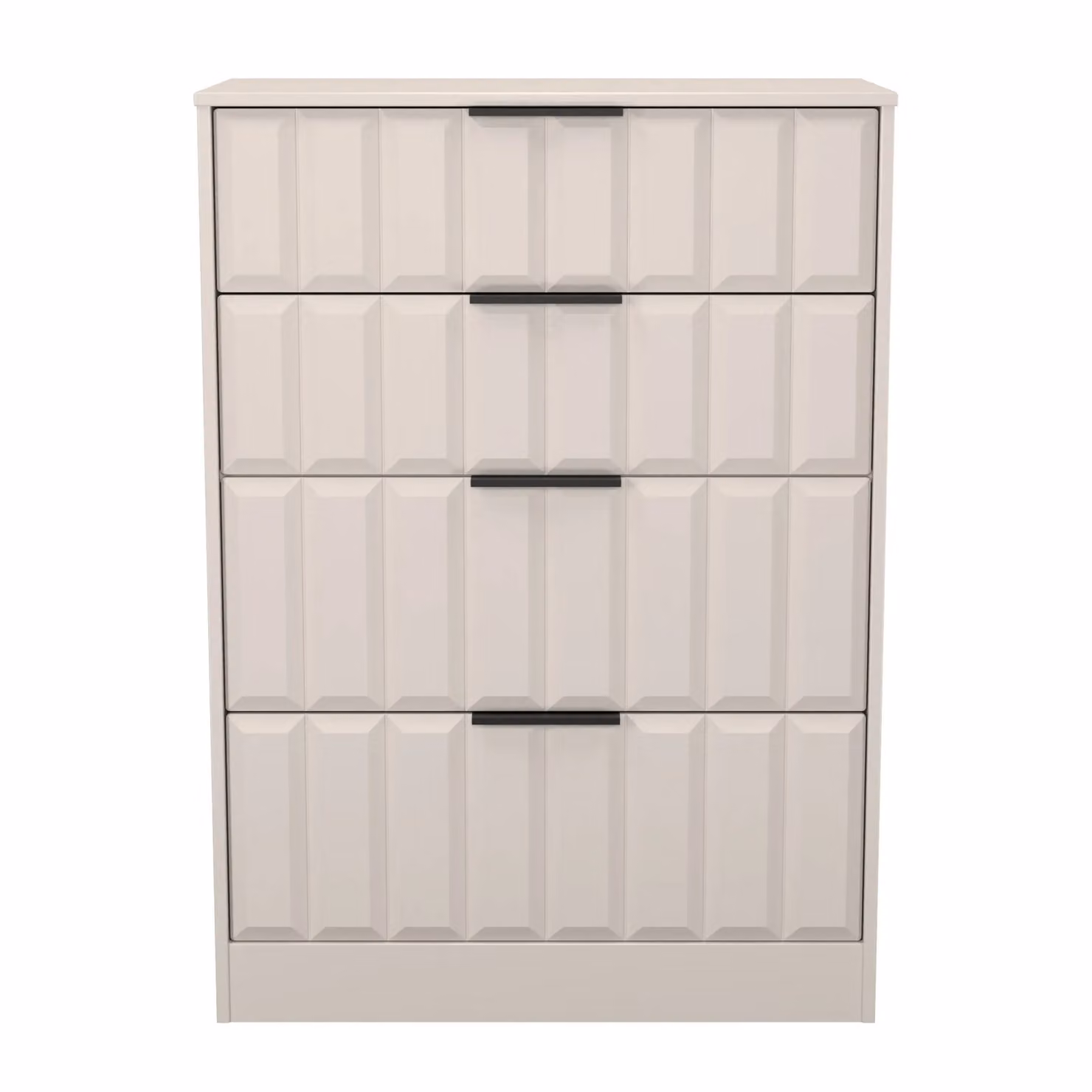 Ready Assembled 2 U Seattle 4 Drawer Deep Chest in Taupe/Beige – 2