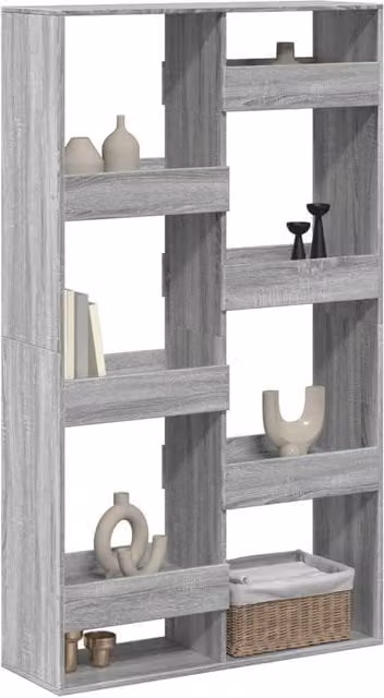 Berkfield Home Grey Sonoma Room Divider W/D/H: 100 x 33 x 175 cm – 1