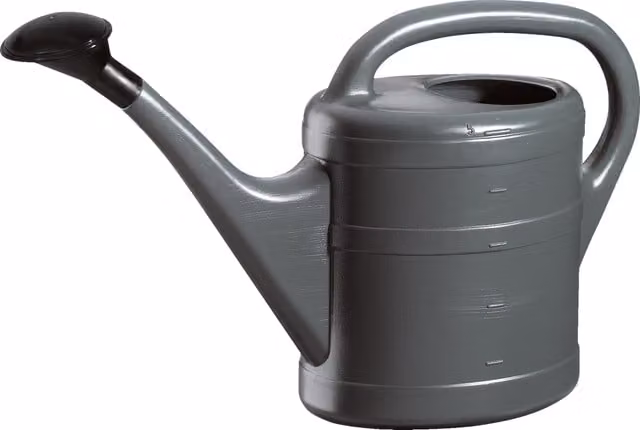 Essential 5L Outdoor Watering Can in Anthracite Grey and Black