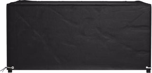 Berkfield Home Durable Rectangular Garden Furniture Cover with 8 Eyelets, Black, W: 120 cm, D: 120 cm, H: 75 cm – 1