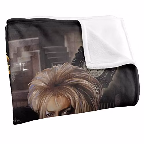 Trevco White Fluffy Fleece Throw Blanket, W/D/H: 152 x 127 cm – 2