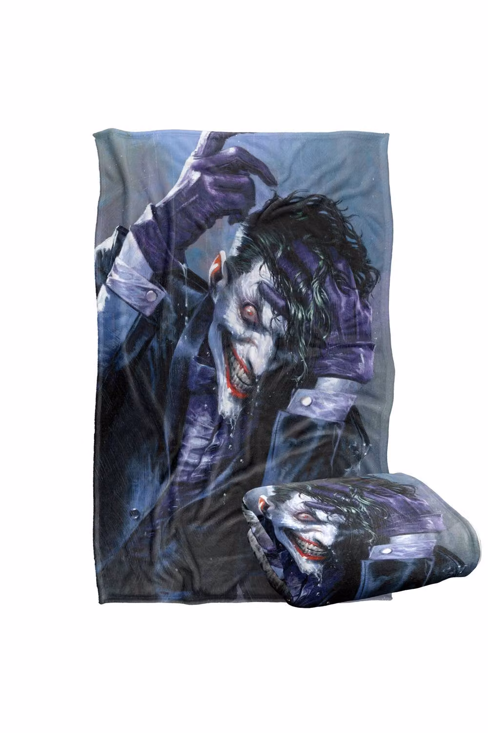 LOGOVISION Batman Joker Madness Super Soft Silky Touch Fleece Throw Blanket, Multicolour, W: 91.44 cm, L: 147 cm – 7