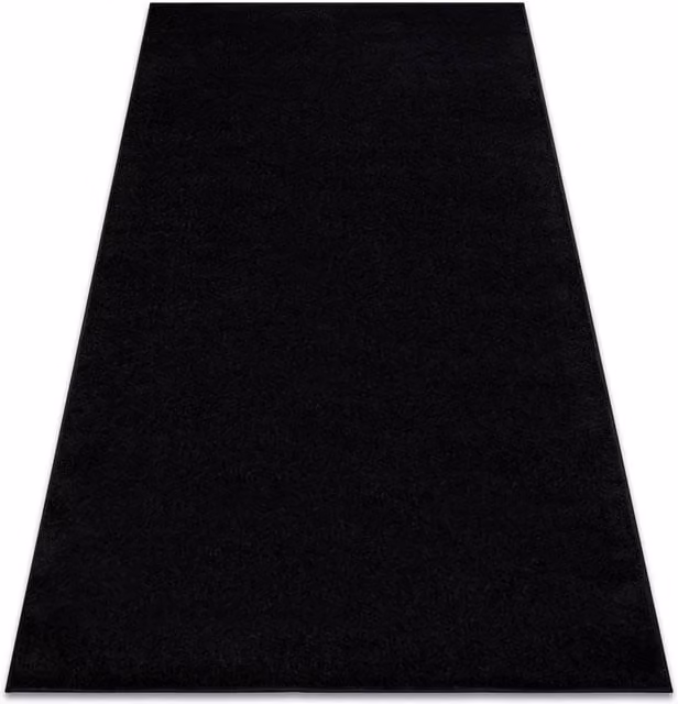 RugsX Eton Plus Black Rectangular Rug, W: 400 cm, D: 500 cm – 1