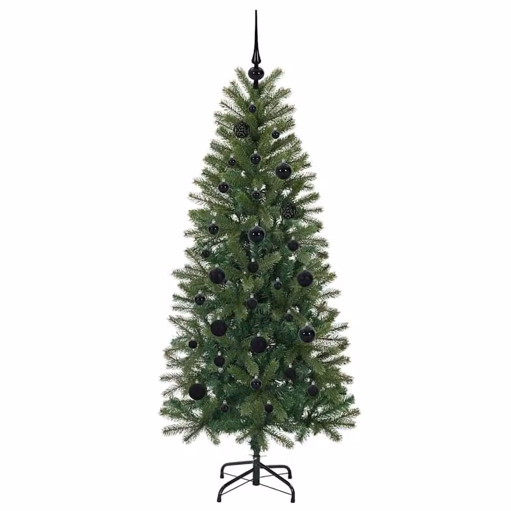Berkfield Home Elegant Green Artificial Christmas Tree with 150 LEDs, Height: 150 cm – 4