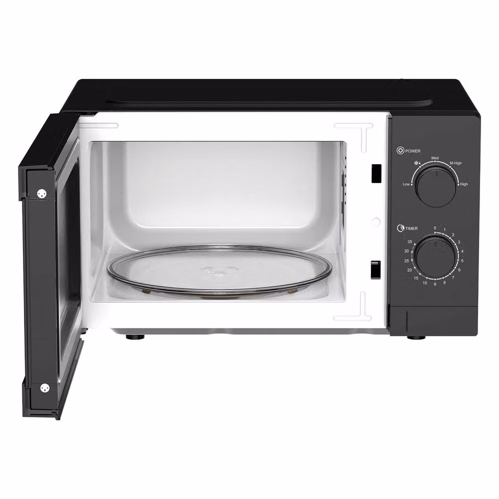 Igenix 20L 800W Manual Solo Countertop Microwave, Black – 3
