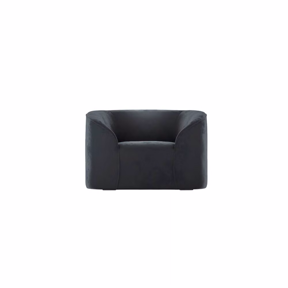 Wyld Haus Carlow Black Velvet Armchair – 2