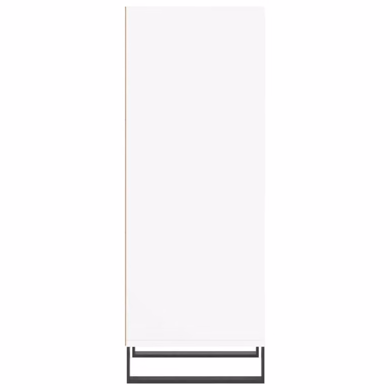 Berkfield Home White Classic Sideboard, W/D/H: 34.5 x 32.5 x 90 cm