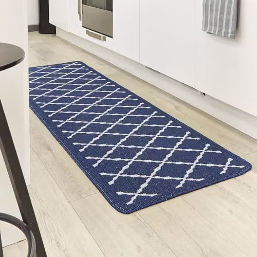My Mat Stain Resistant Arbor Navy Runner, W: 67 cm, L: 200 cm – 2