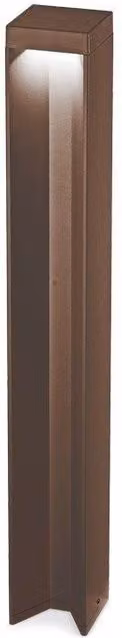 Netlighting Kurt LED Outdoor Bollard Floor Lamp, Brown, 4000K, IP54, Non-Dimmable – 2
