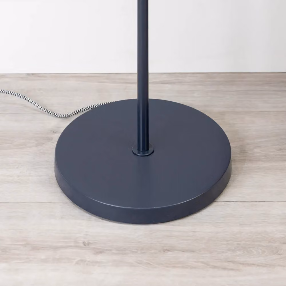ValueLights Stassi Mushroom Dome Metal Freestanding Floor Lamp with LED Bulb in Blue – 3