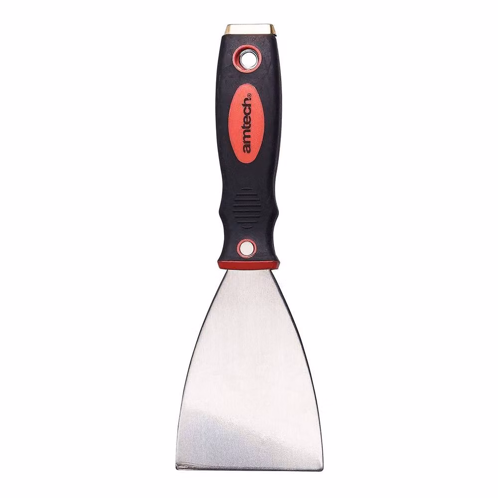 Amtech Soft Grip Scraper 3 inch in Black and Multicolour – 2