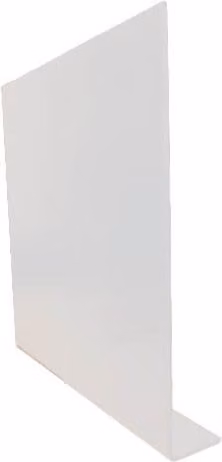 ARP White Powder Coated Aluminium U Profile Fascia L Board, W/D/H: 300 mm x 2 mm x 3 m