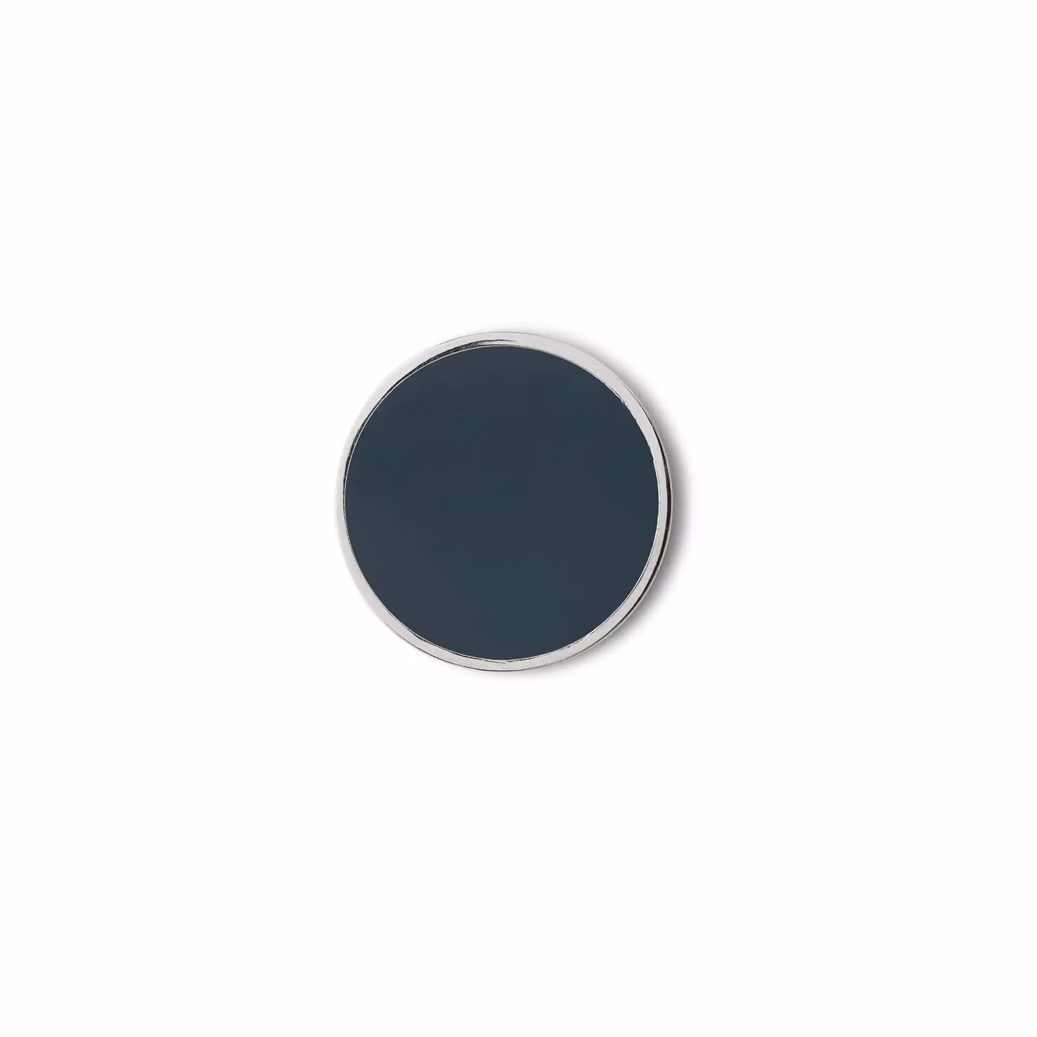 Mustard Made The Buttons Round Metal Buttons in Grey – 2