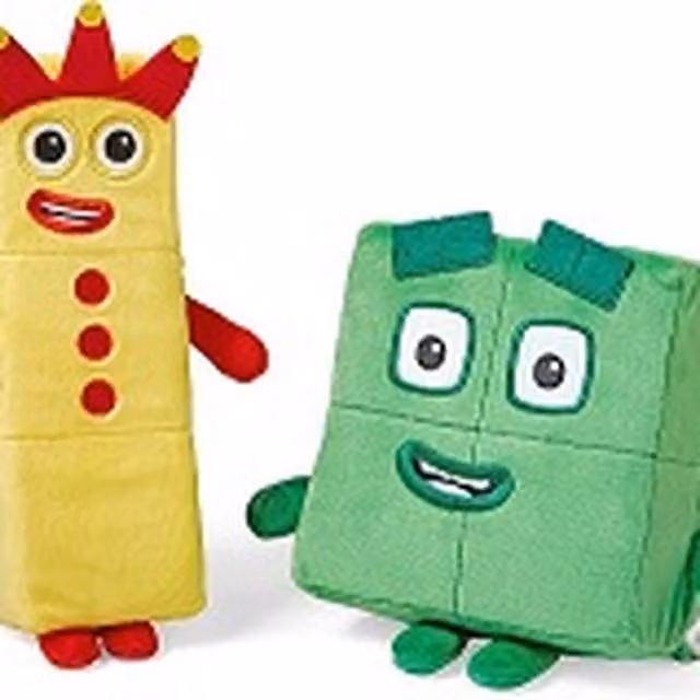 Learning Resources Numberblock Character Plush Soft Toy, Yellow