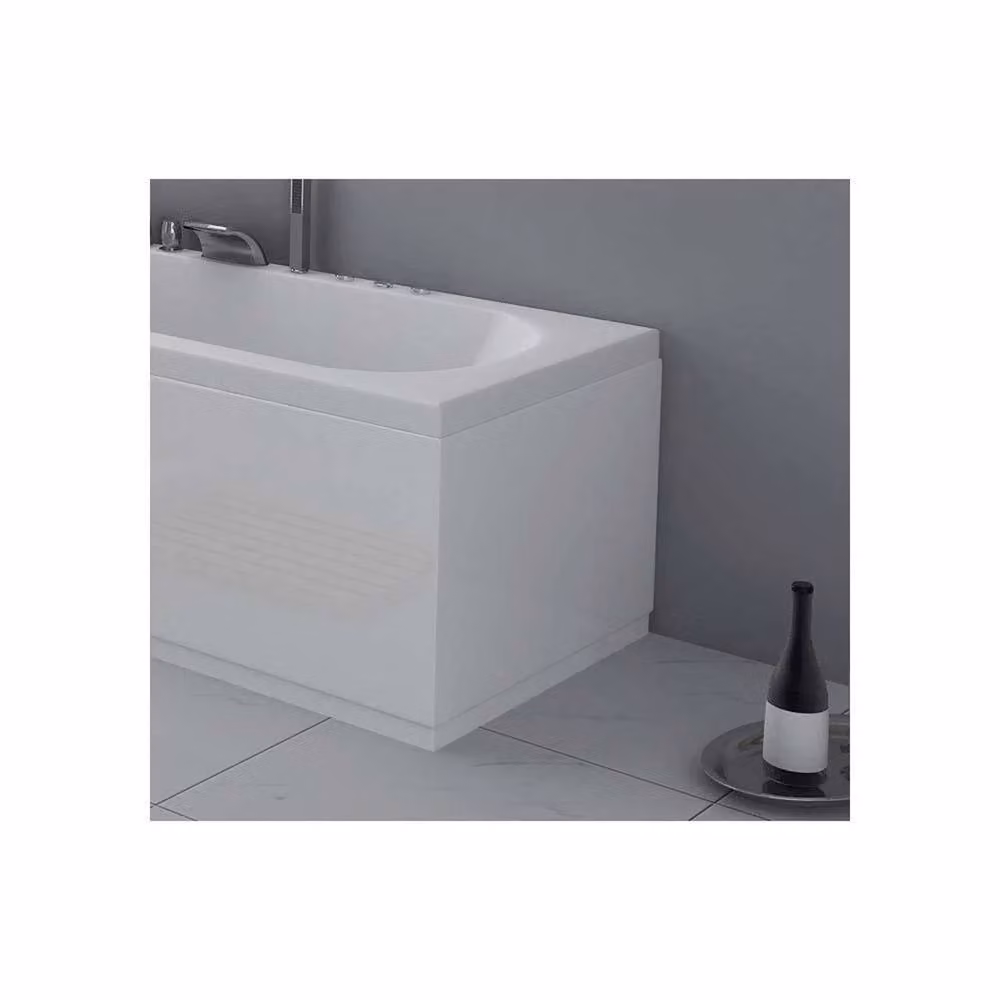 SPETLEK White Adjustable Wooden Bath Panel Front End W: 1700 mm, H: 750 mm – 3