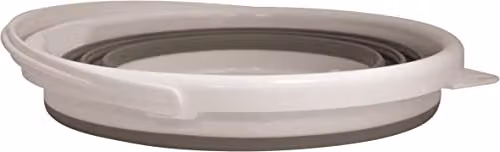 St Helens Home and Garden Collapsible Plastic Bucket with Handle, Grey, 5L – 5